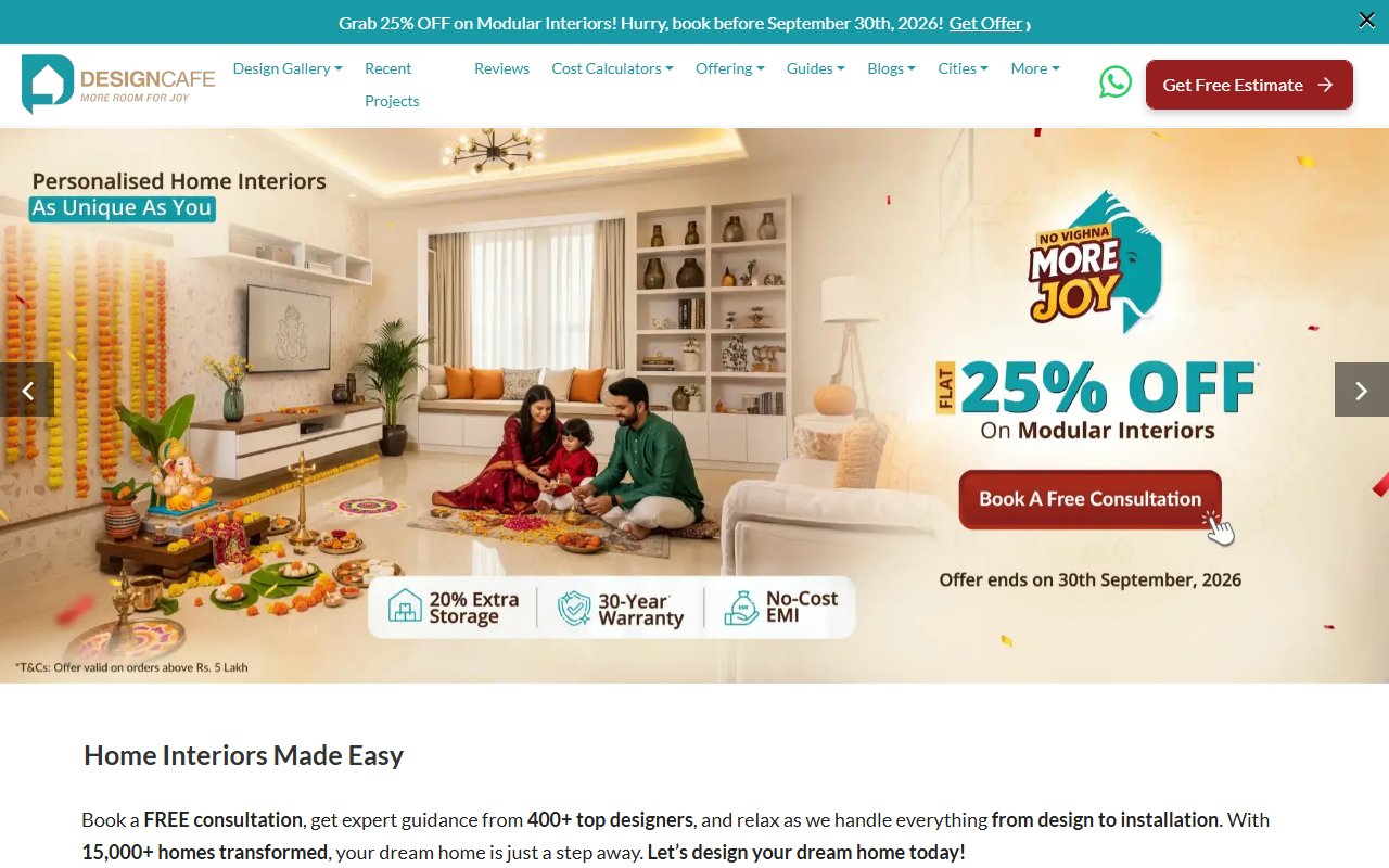 Design Cafe live website benchmark preview