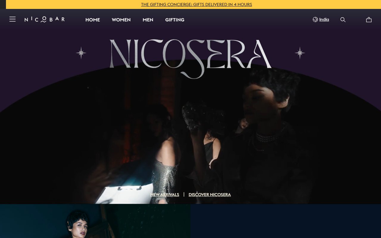 Nicobar live website benchmark preview